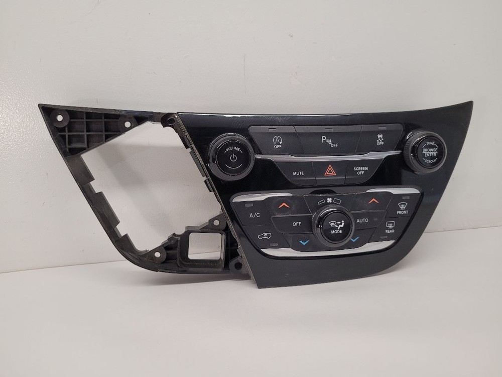 A/C Selector Switch fits 2020 Chrysler Pacifica front 3 zone temperature c