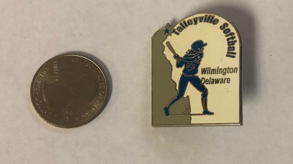 Talleyville Softball Wilmington Delaware Pin