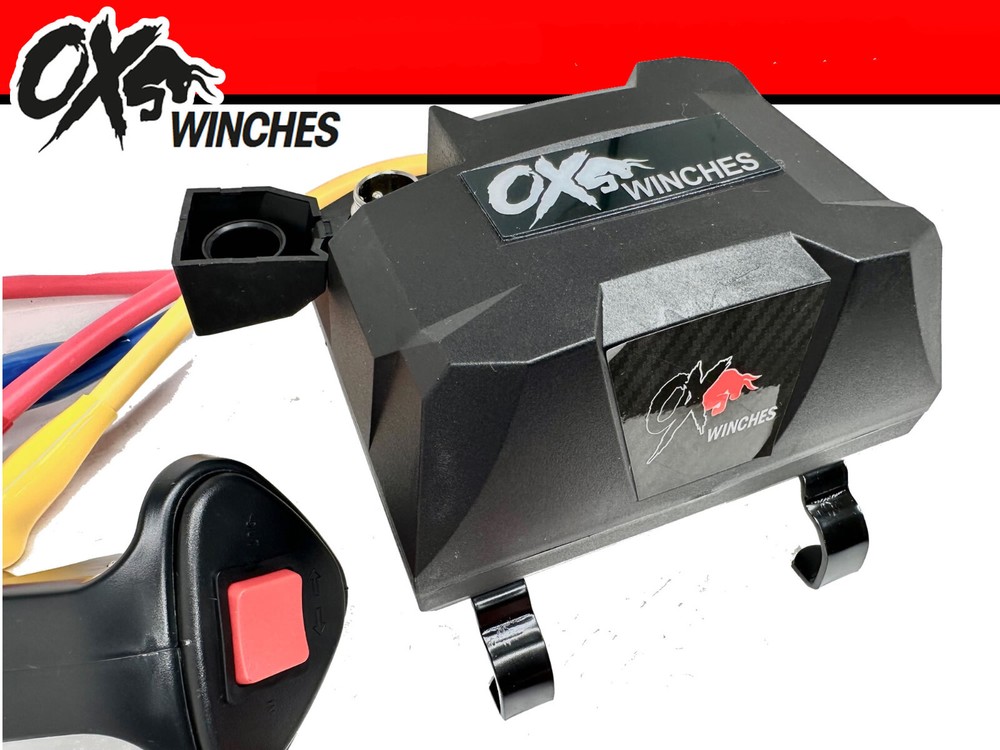 OX WINCH 12V WIRELESS WINCH CONTROL BOX SYSTEM COMPLETE - NEW COMPACT DESIGN