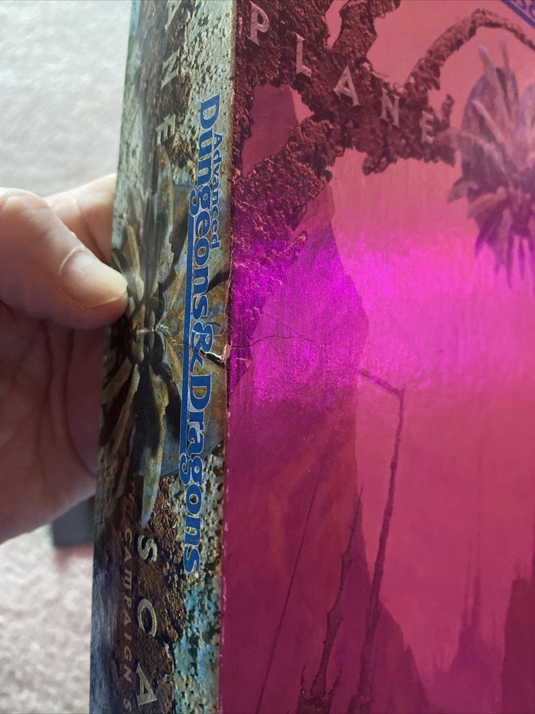 Planescape Campaign Setting box set, AD&D 2600. Missing Screen And 2 Maps