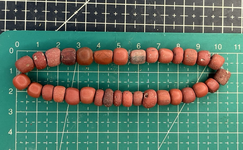 Ancient indo pacific Glass Beads Bracelet find from Java Indonesia