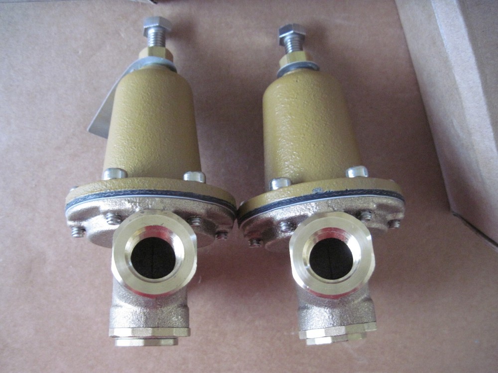 Lot of 2 Watts 1/2 LF25AUB-HP-Z3 Water Pressure Reducing Valve, FOR PARTS