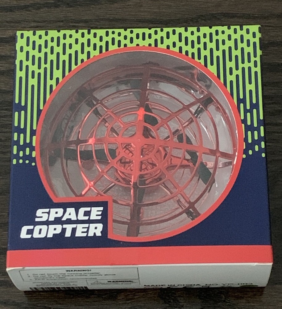 Space Copter Toy (new) LED Lights