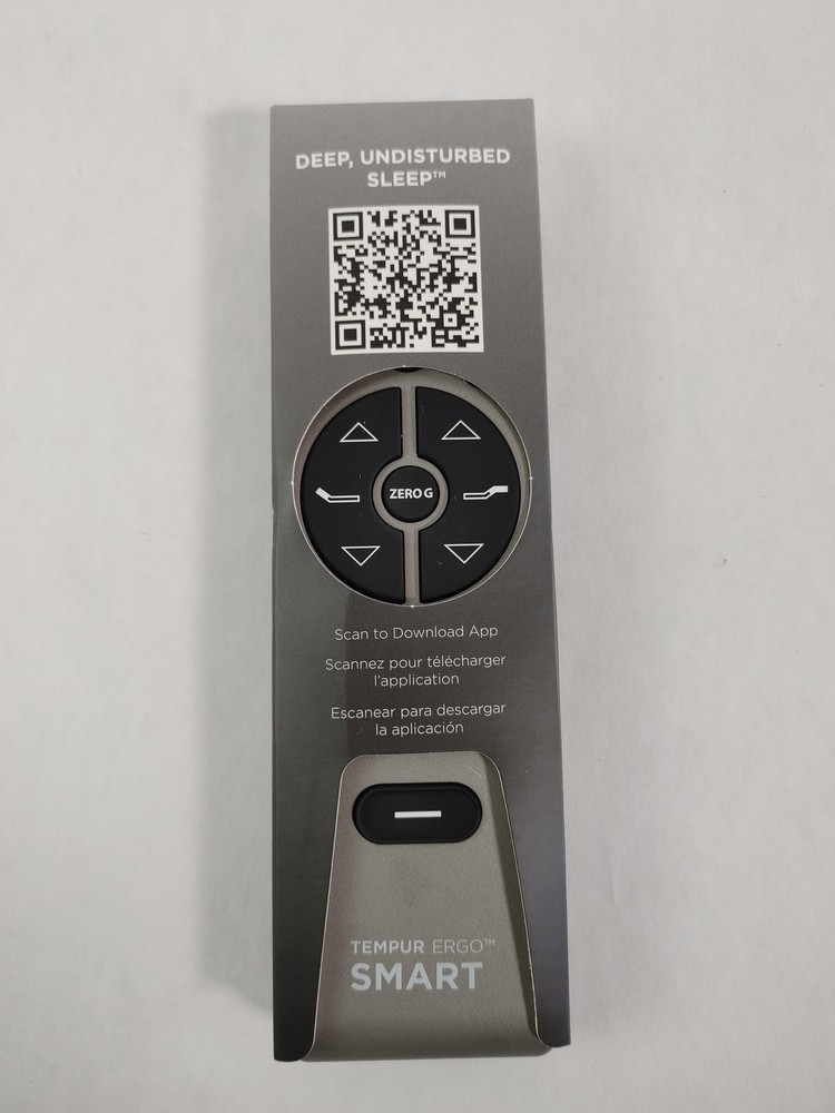 New TempurPedic RF396C SMART Remote Control