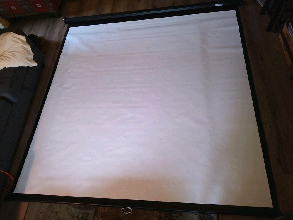 Elite Screens 119" (1:1) Pull Down Projector Screen White