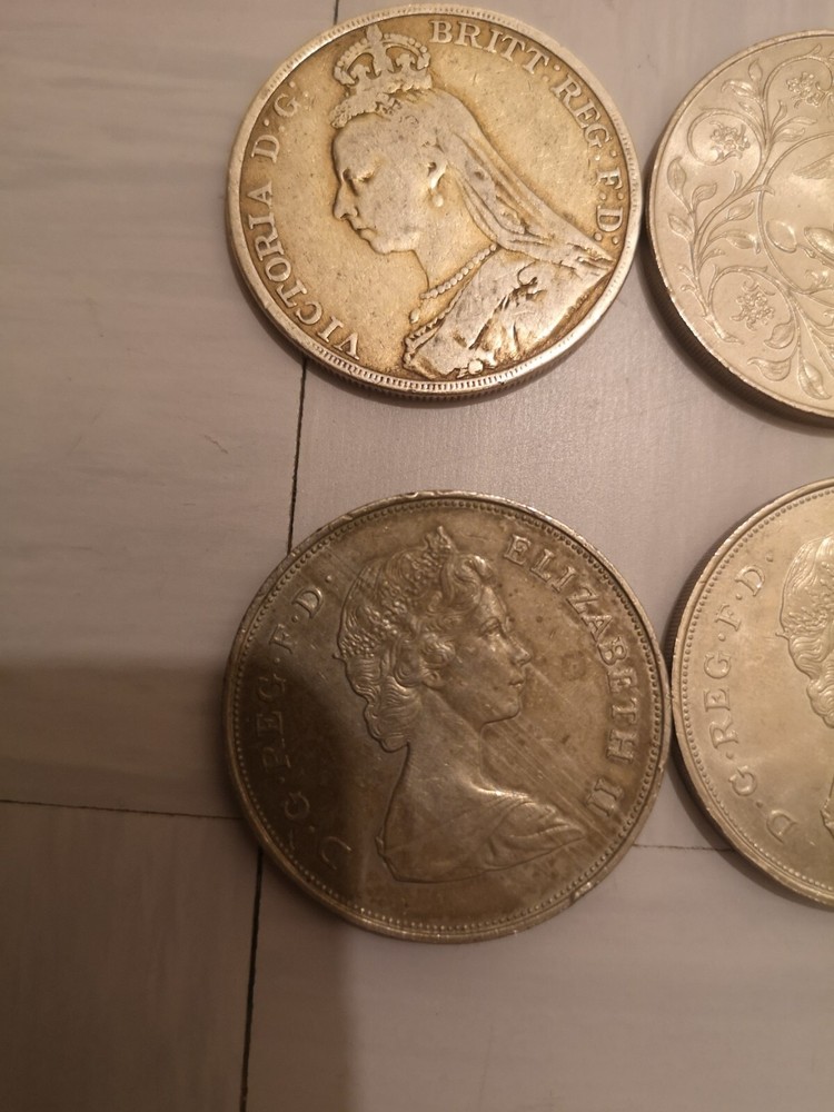 Bundle of British coins 1892 - 1981
