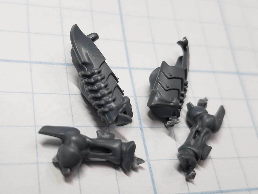 Warhammer Ossiarch Bonereapers Bits Morghast Right & Left Arms Set #49
