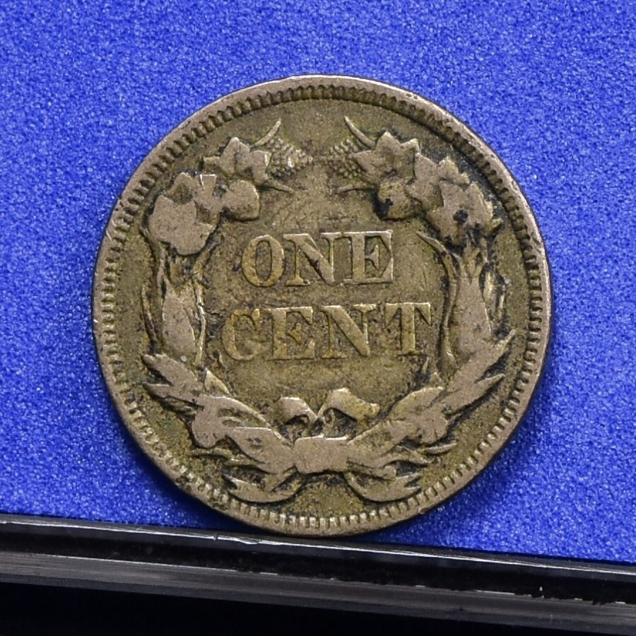 1857 Flying Eagle Cent - VF (#58204-L)