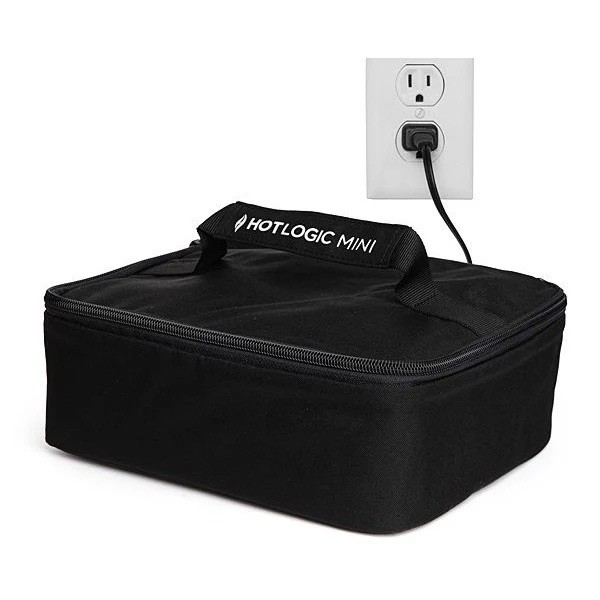 Hot Logic Mini Oven With Glass Container And Lid