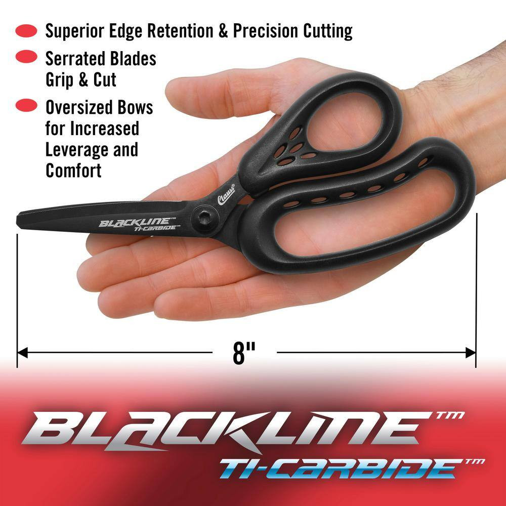 8 In. Blackline Carbide Edge Shear