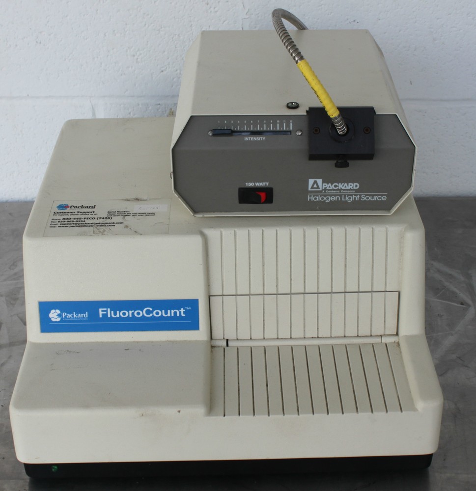 Packard BF10000 Fluorocount w/ A3000PI 150 watt Halogen Light Source