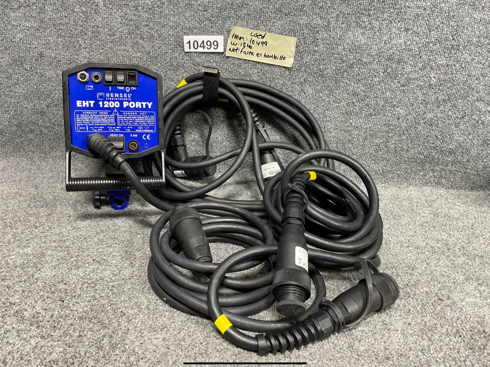 Hensel Studiotechnik EHT 1200 Porty 🔋 Battery Powered Power Pack Studio Use