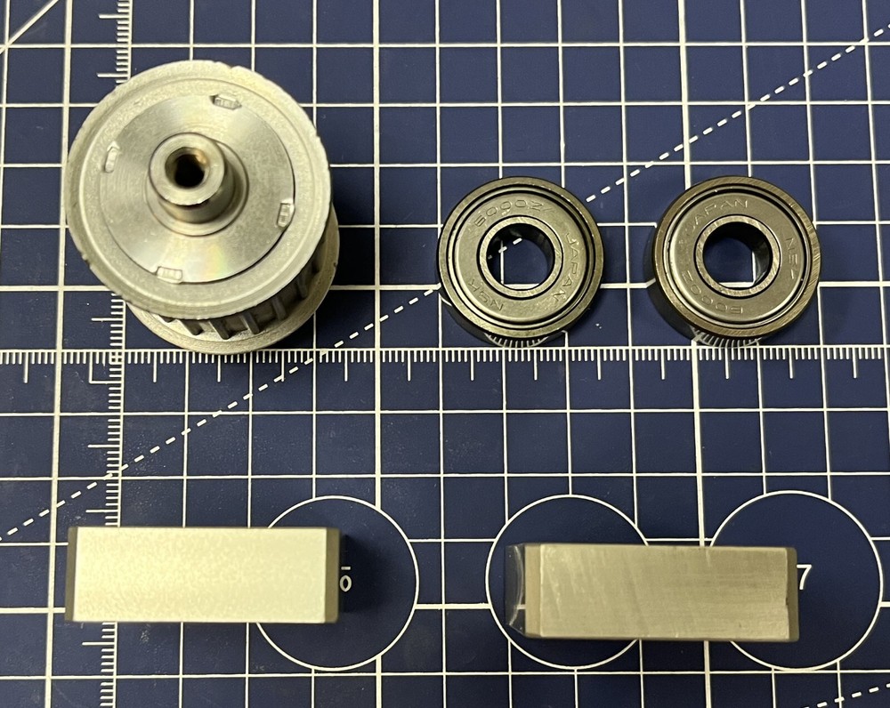 Pulley Assembly w/ 6000Z Bearings