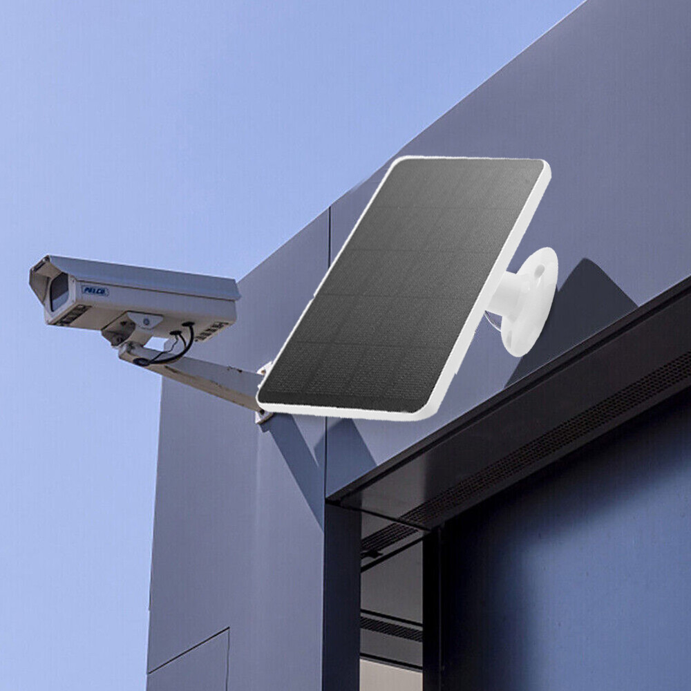 Solar Panel Charger Ring Spotlight Stick Up Camera Doorbell Solar Charger DC