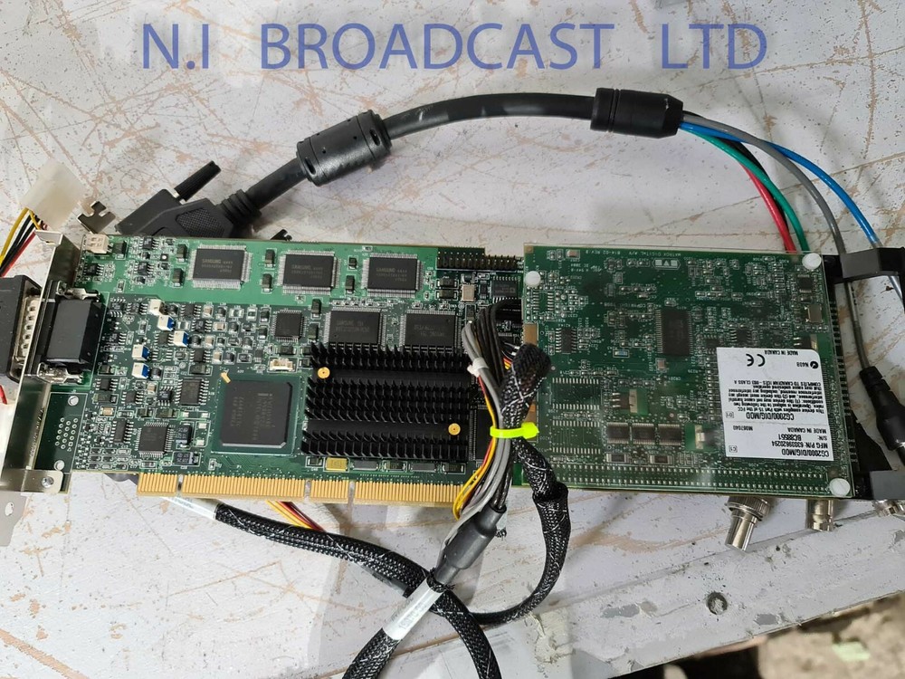 Matrox cg2000/dig/mod card with breakout cable