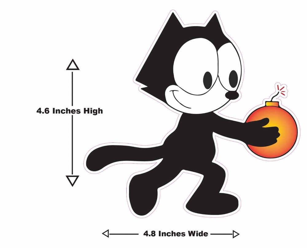 Felix The Cat Decals (Not sold as set)
