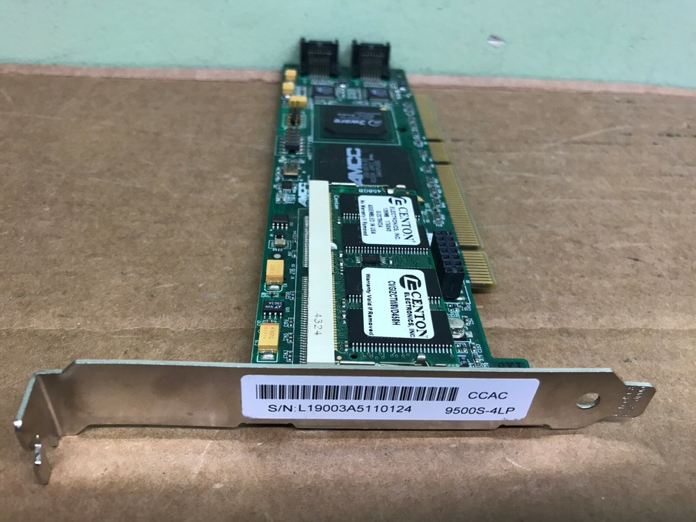 3ware 9500S-4LP SATA Raid Controller Card 700-0159-00 D