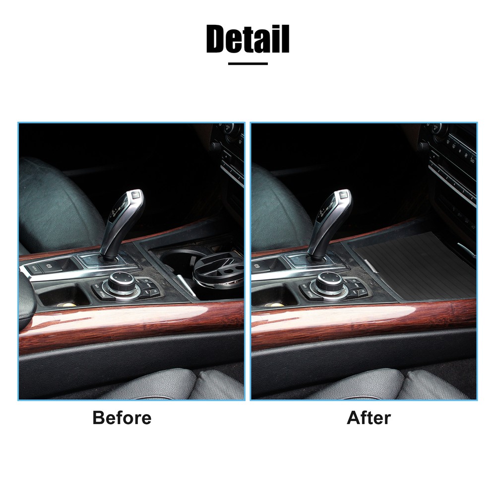 Center Console Cup Holder Slide Cover Set Single for BMW
