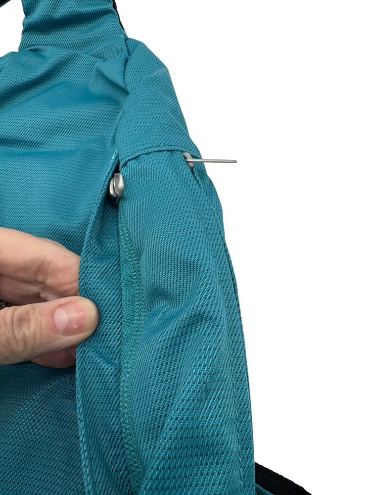 Merrell Shoulder Sling Bag Backpack Lightweight Packable Turquoise Blue Daypack