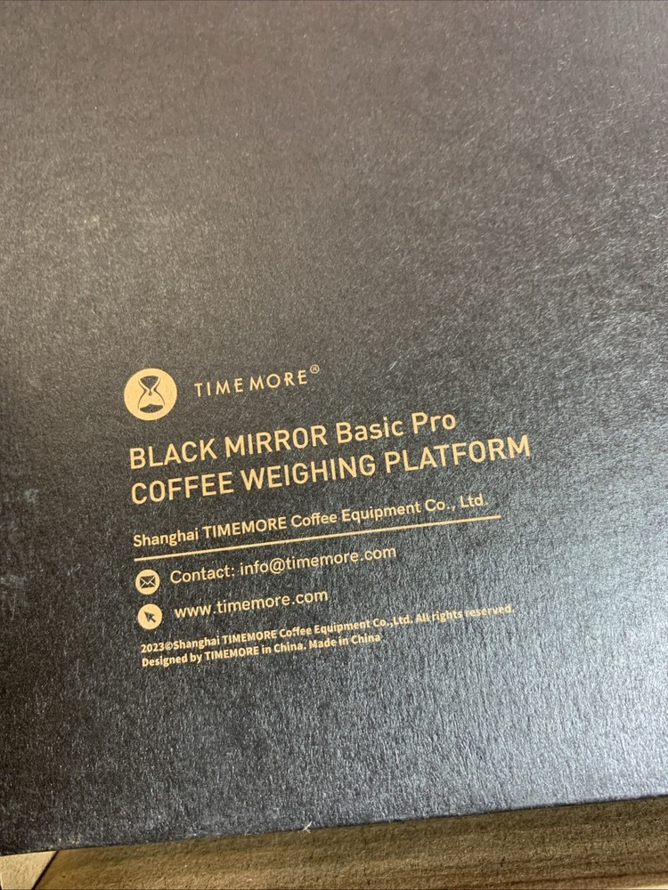Exclusive - Black Mirror Basic PRO Coffee Scale with Timer, Espresso Scale