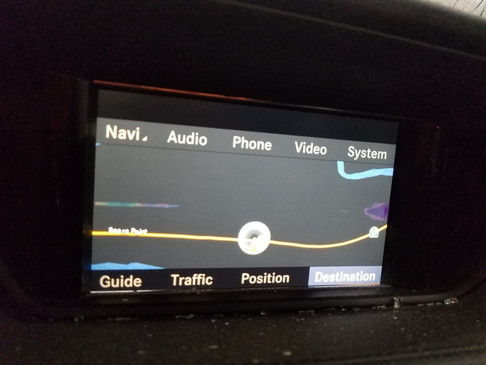 2011 Mercedes Benz AMG E 63 Navigation Display Screen #7920 B3