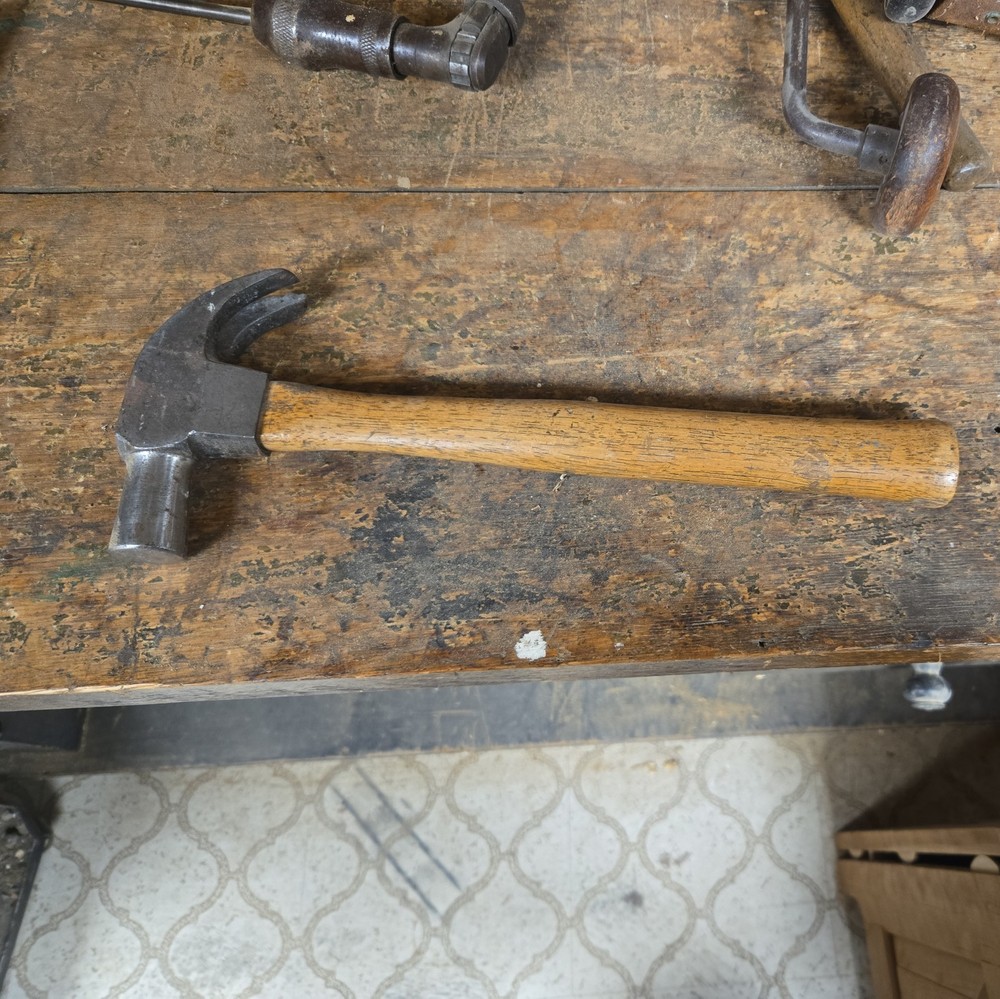 vintage d maydole claw hammer