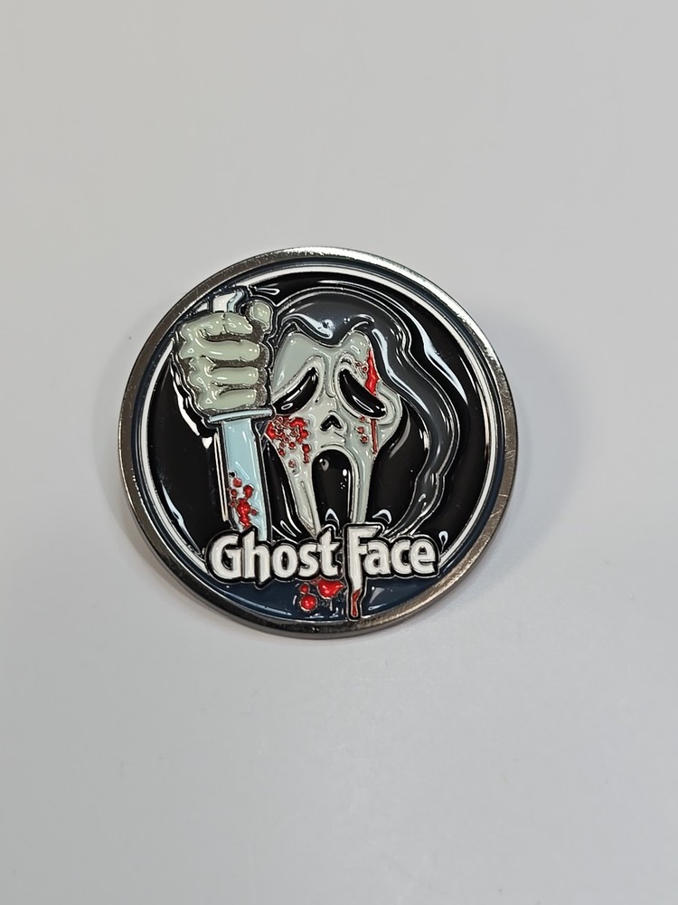 Ghost Face Scream Movie Lapel Pin