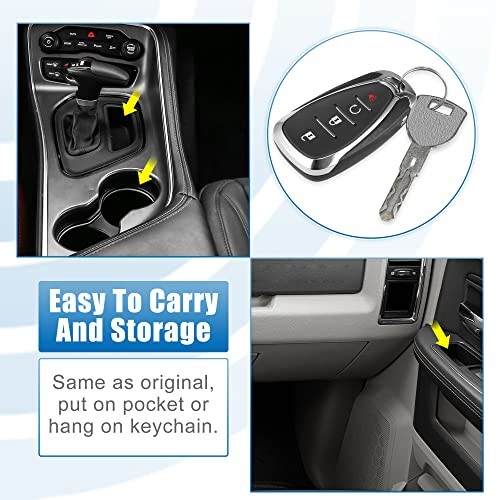 4 Button Car Keyless Entry Remote Control Replacement Key Fob Proximity Smart