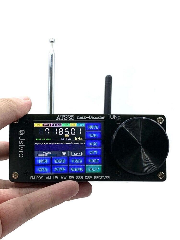 ATS25 Max Decoder Si4732 Radio Receiver Receiver with Official Activation Codede