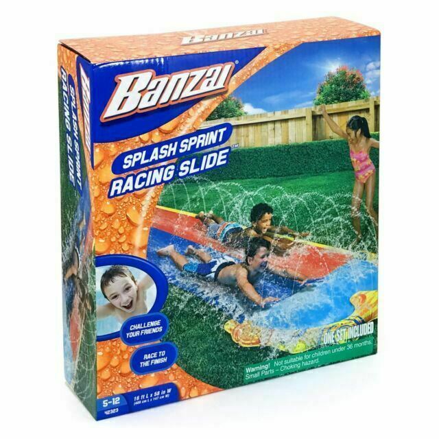 Banzai 16-ft. Splash Sprint Racing Slide