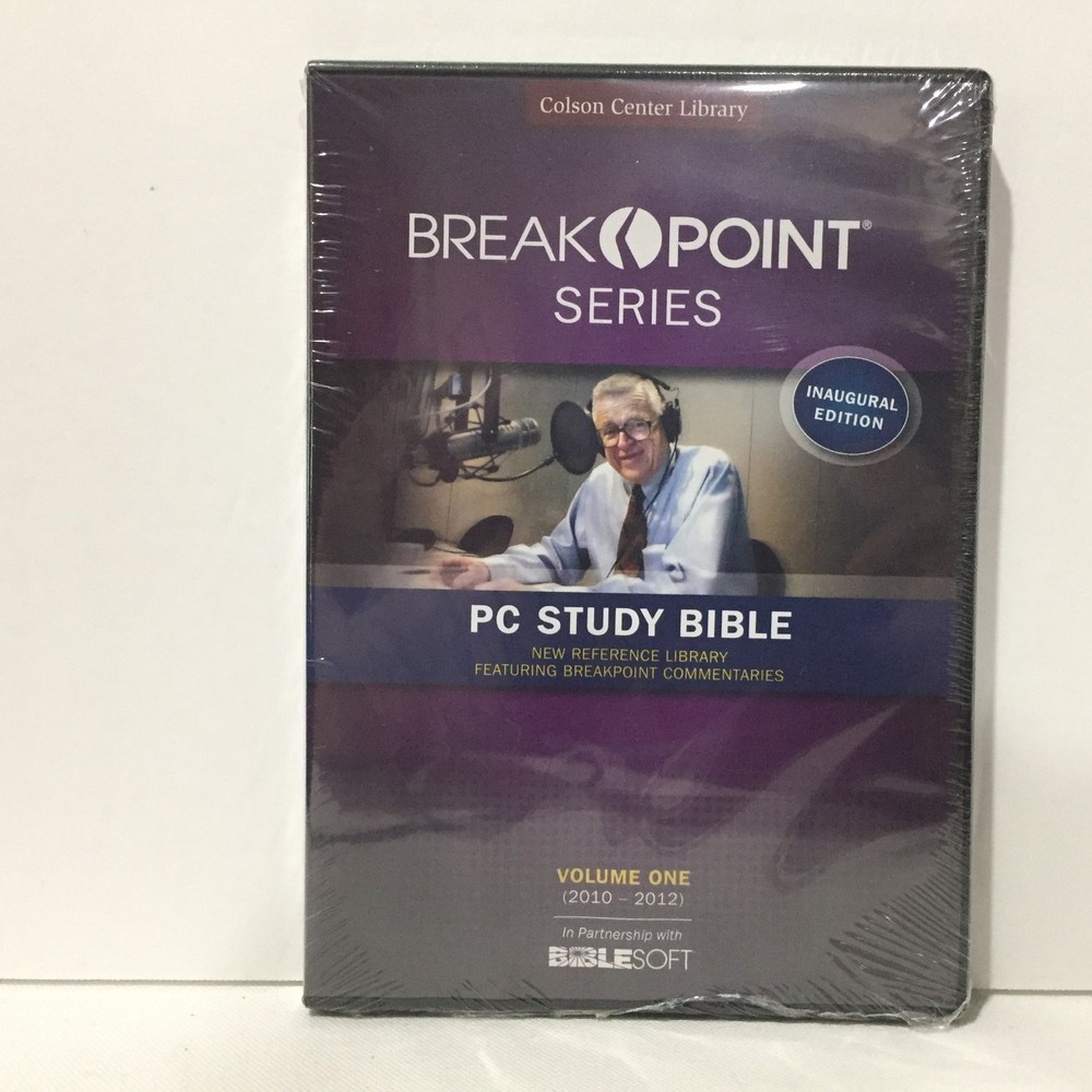 Biblesoft Study Software: BreakPoint Series Volume 1 PC Study Bible Colson
