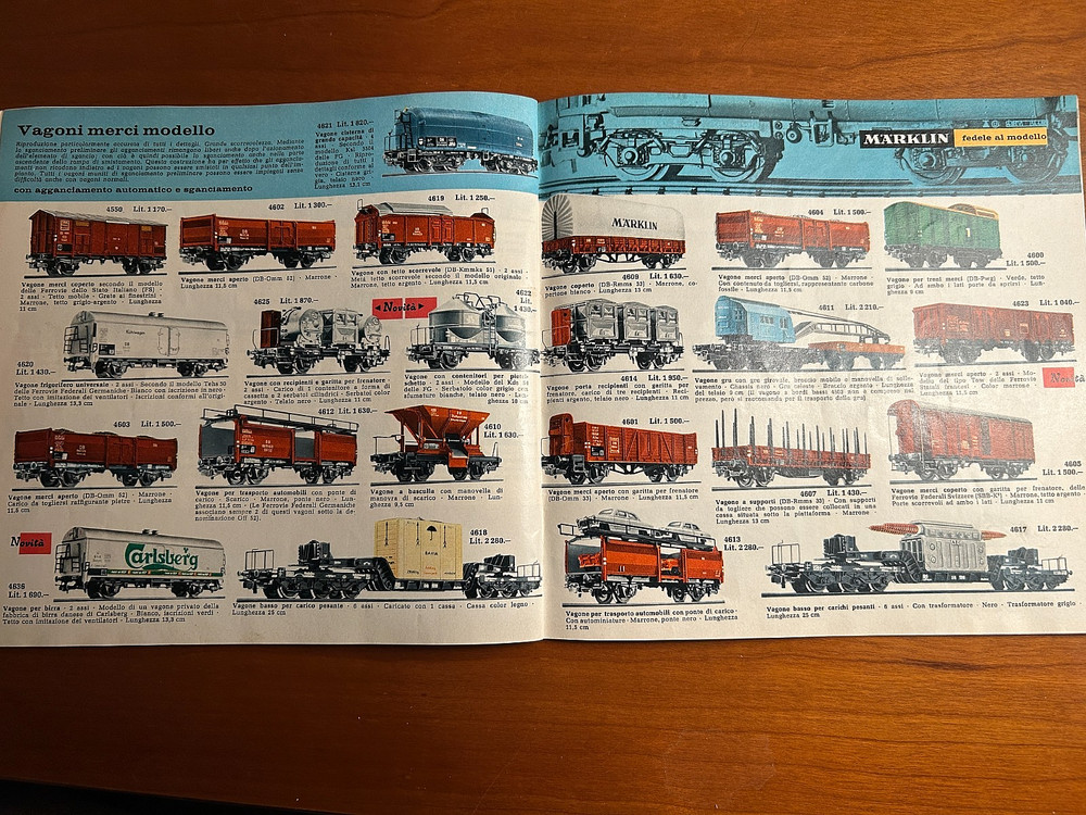 MARKLIN Catalog - Year 1964/65 - HO Scale
