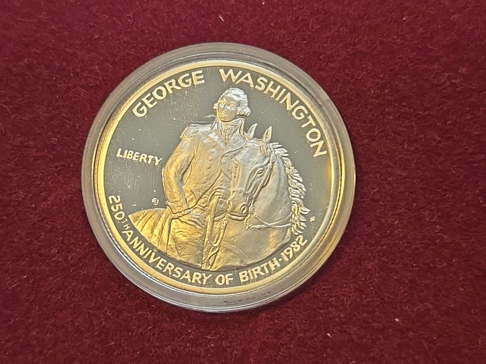 1982 S George Washington Commemorative Silver Half Dollar PROOF 50c