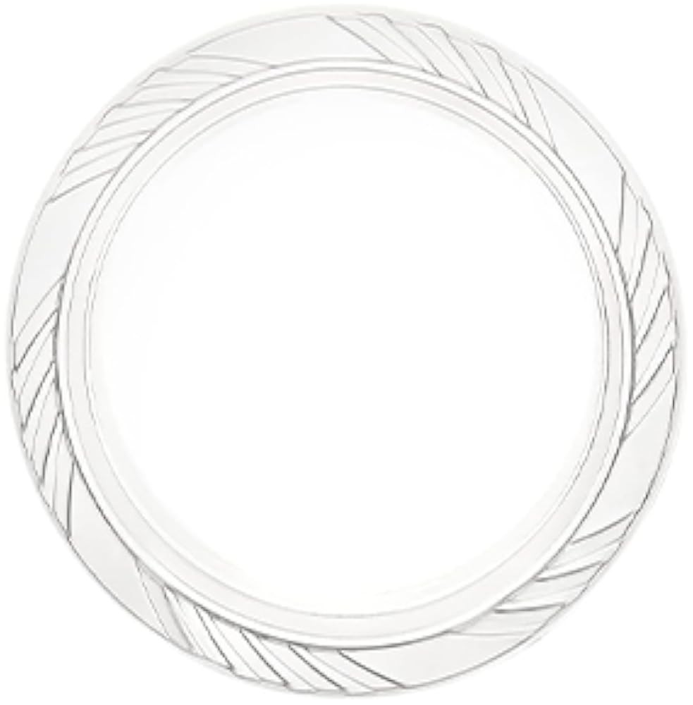 200 Clear Plastic Plates Set - 6 Inch Disposable Dert Plates,