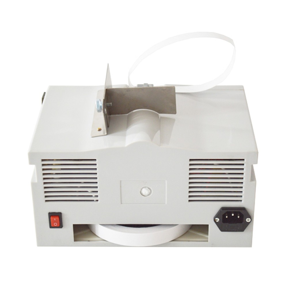 Automatic Money Bundle Machine Banknote Strapping Binding Cross Baling Tool