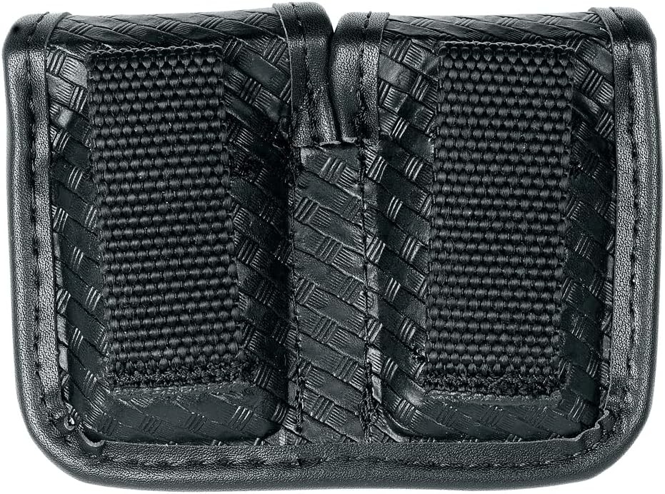 TAFTACFR Double Speed Loader Pouch Tactical Speedloader Basketweave