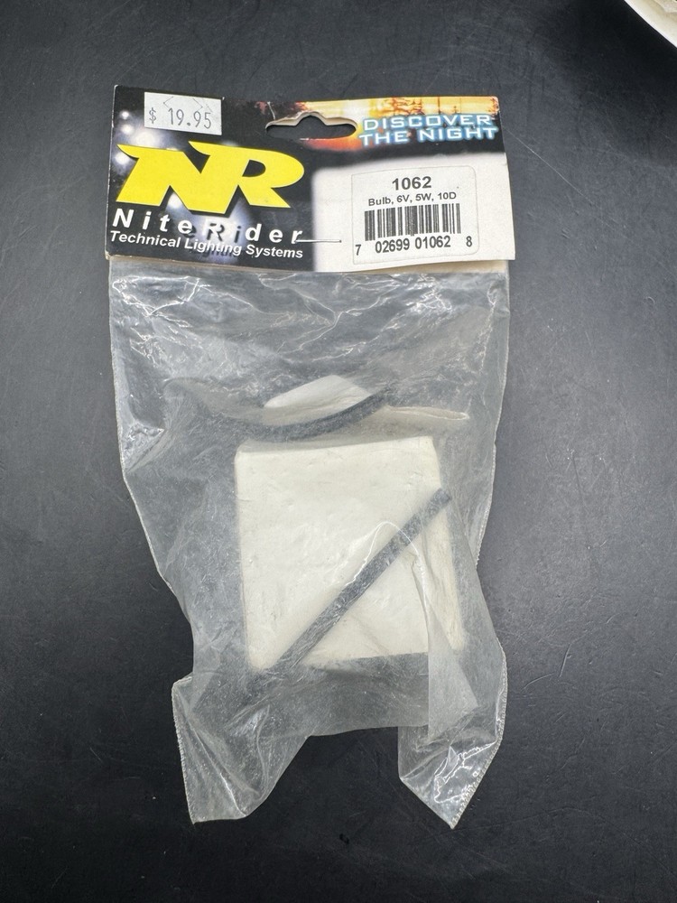 NiteRider 1062 6V 5W 10D Replacement Bulb NOS Technical Lighting Systems