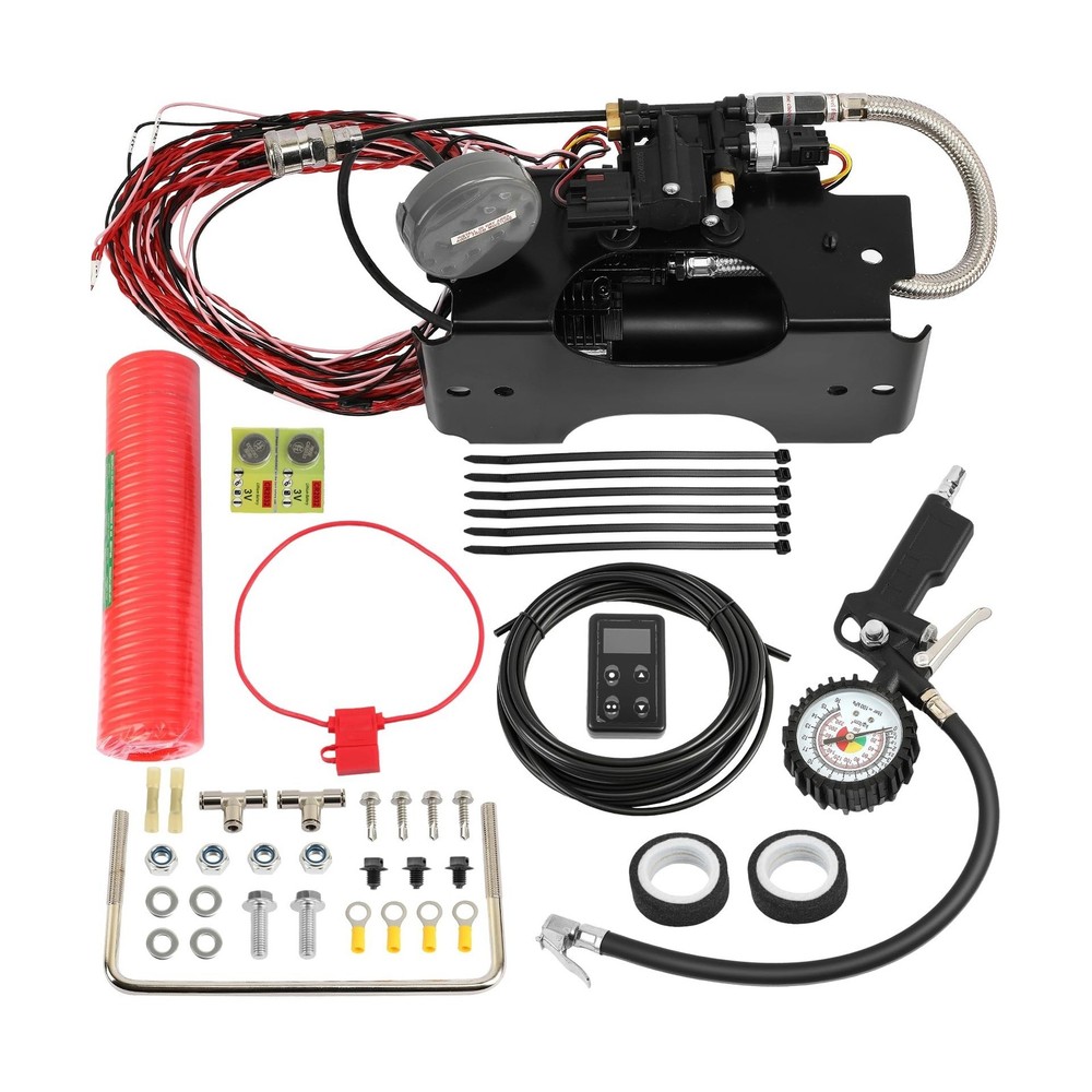 25980EZ Wireless On Board Air Compressor System, Air Spring Compressor Kit, w...