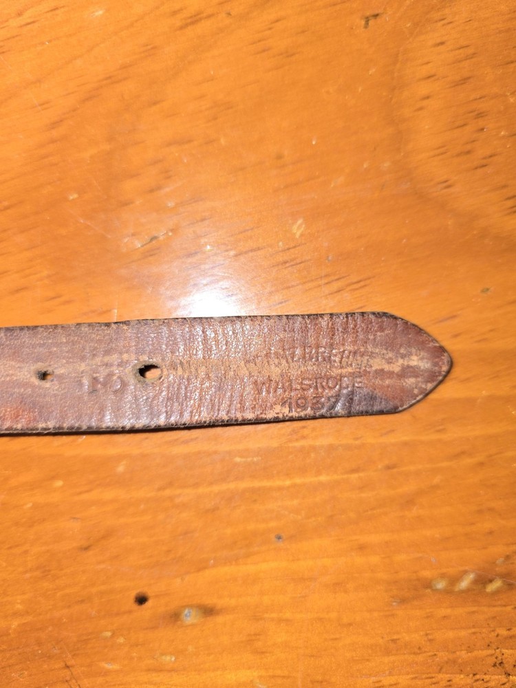 ww2 german tornister strap original 1937