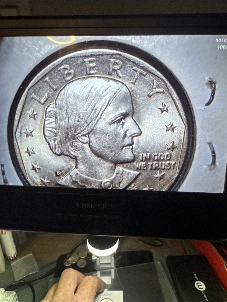 1979 D Susan B Anthony Dollar Double Struck Mint Mark