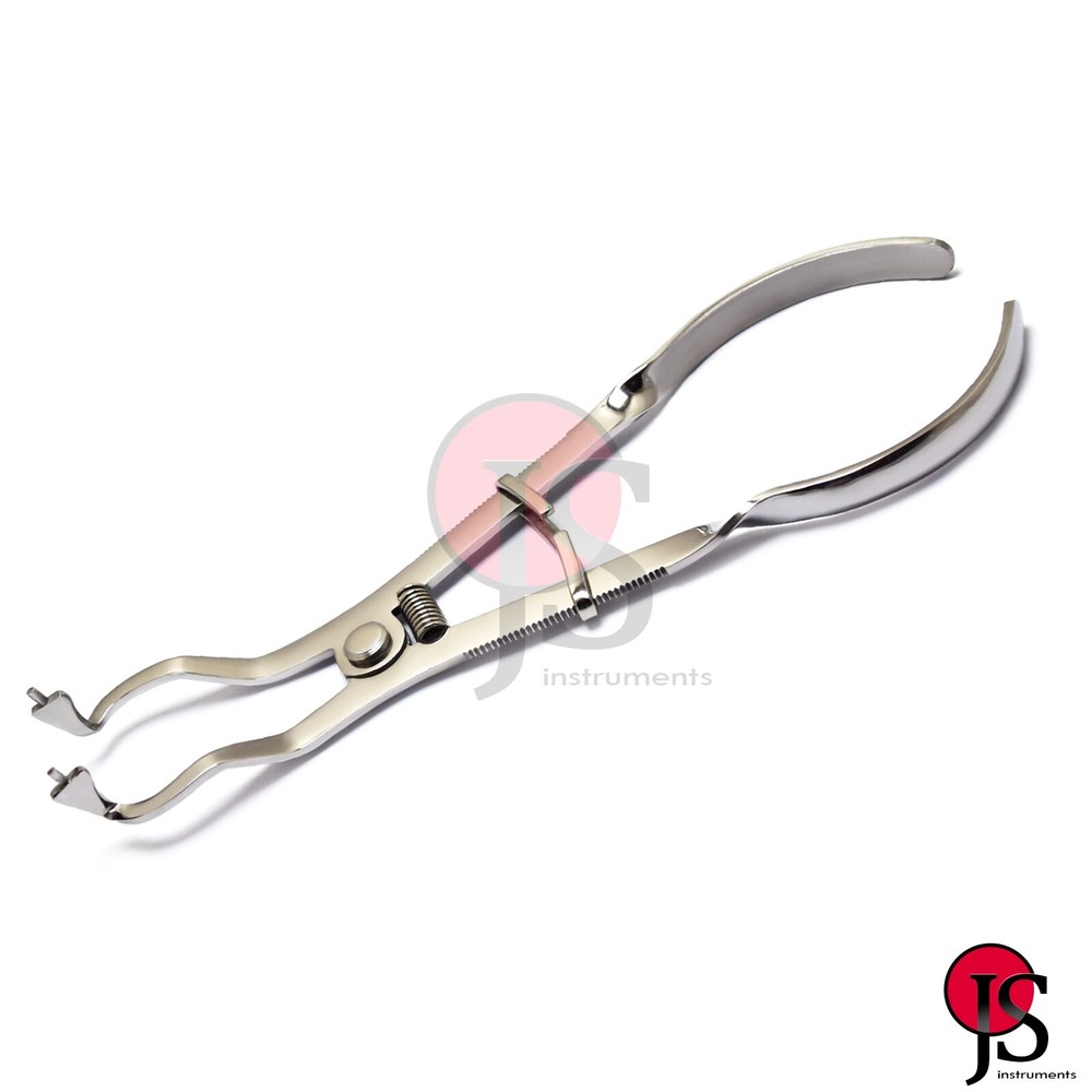 Endodontics Light Ivory Clamp Forceps Separating Restorative Rubber Dam Dentist