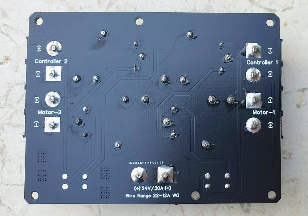 24V 30A Dual Channel Relay Module Solar PV Panel Sun Tracking Control Board DIY