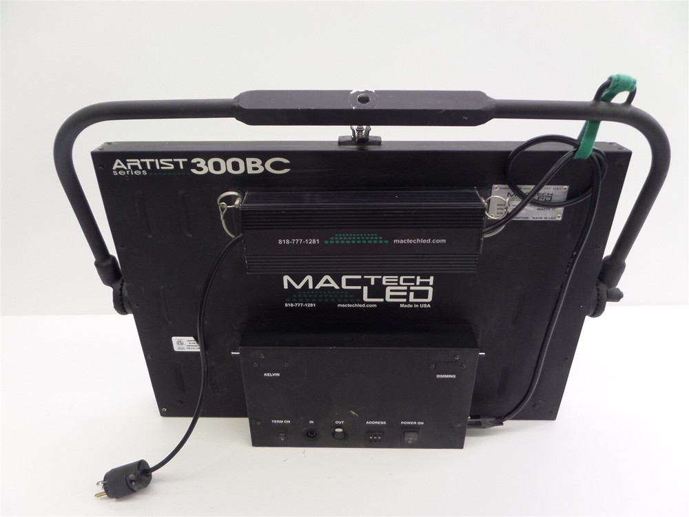 MacTech LED Artist Series 300BC Bi-Color Studio Light Panel
