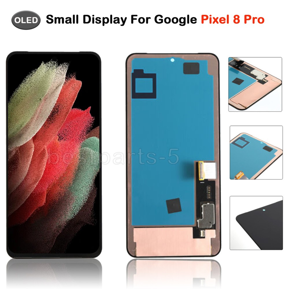 For Google Pixel 8 Pro OLED Display LCD Touch Digitizer Screen Frame Replacement