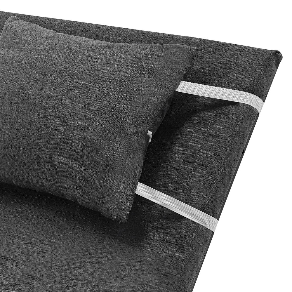 Electric Lifting Bed Backrest 2-80°Adjustable Back Rest Support For Elderly Grey