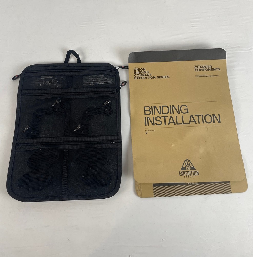 Excellent Union Charger Splitboard Bindings, Black, Large MY25