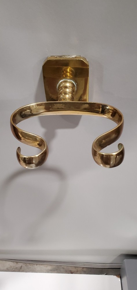 antique solid brass fireplace jacks to hold your fireplace tools