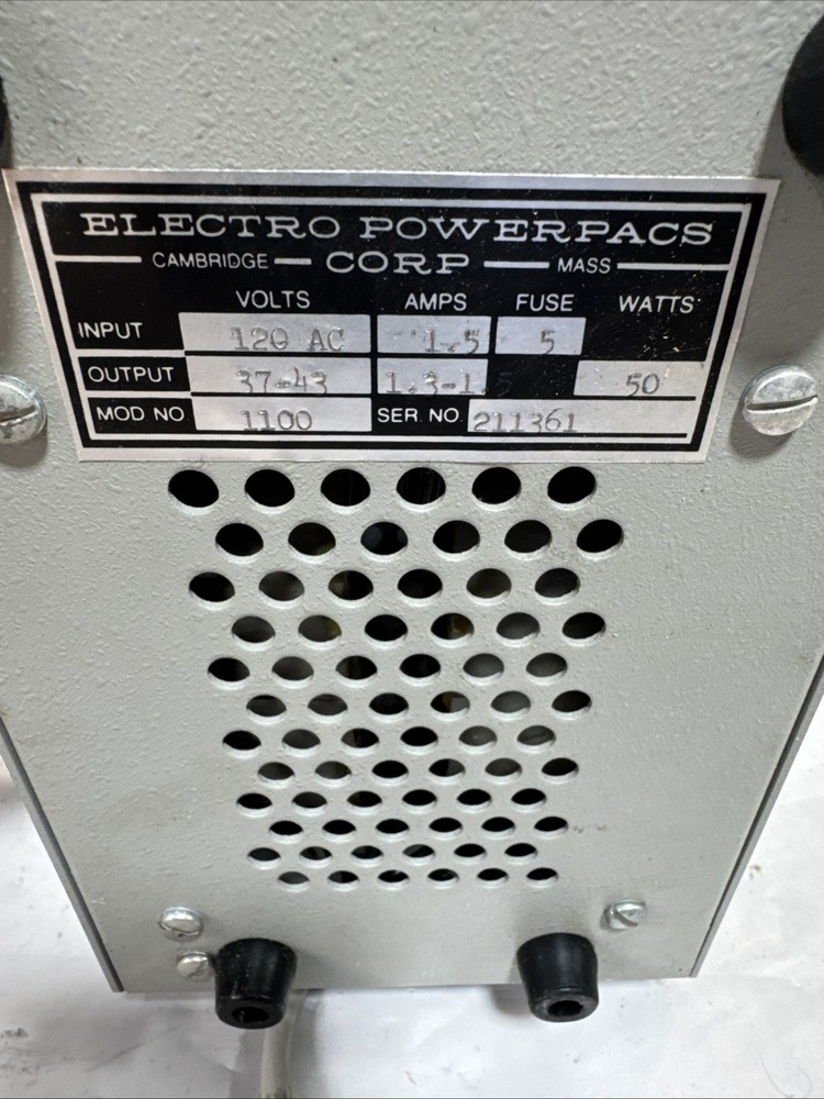 Carl Zeiss 1100 Microscope Illuminator Light Source Power Supply