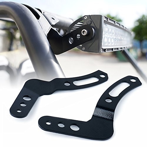 30" - 32" Upper LED Light Bar Mounting Brackets for UTV 2014 - 2021 Polaris