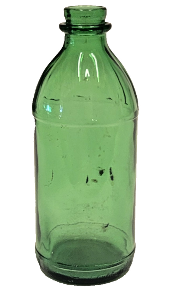 Vintage 1940s Green Duraglas Bottle